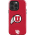 University of Utah Logo iPhone 15 Pro Impact Case